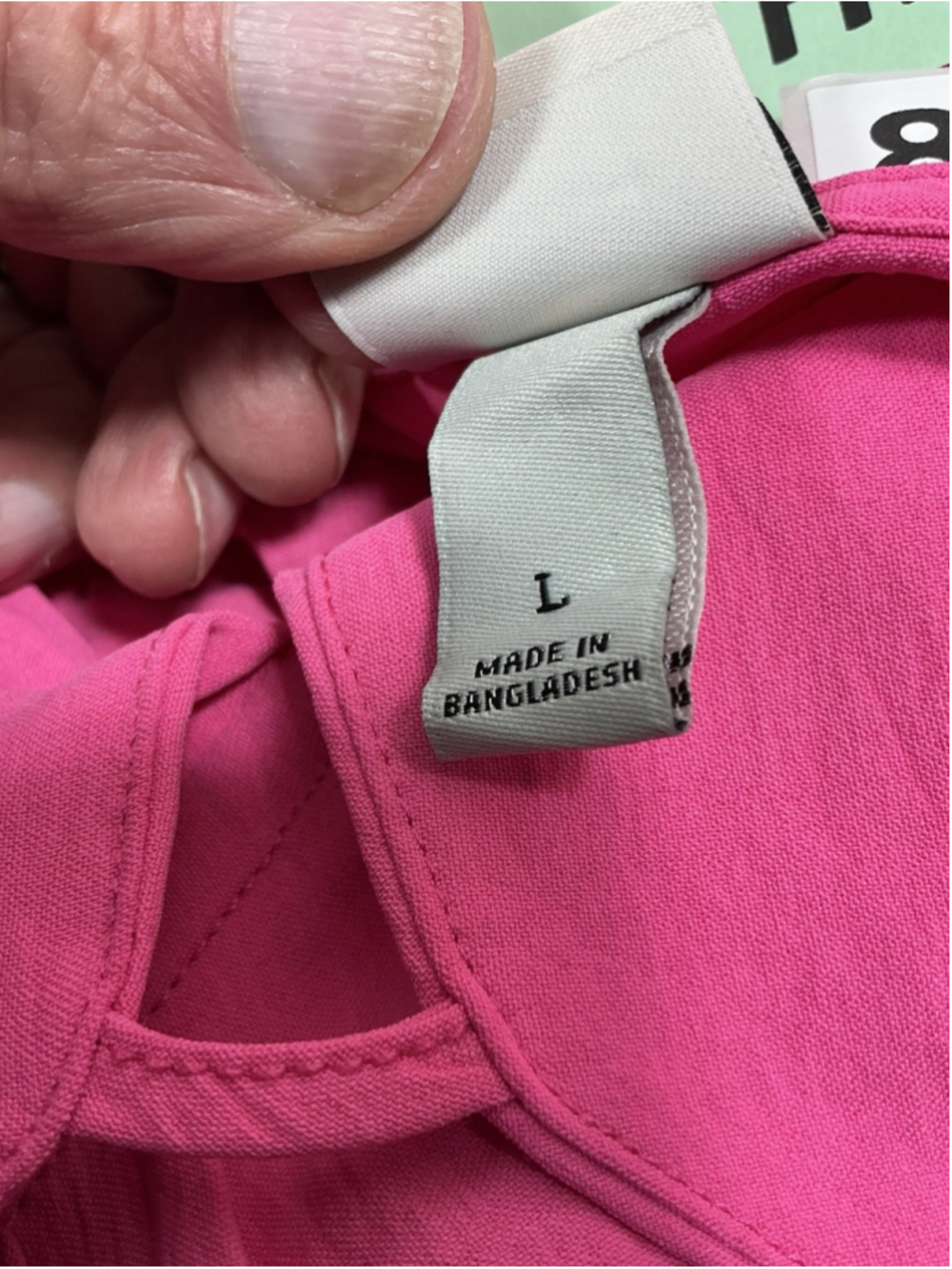 Womans A New Day Pullover Maxi Dress Large Pink Spaghetti Straps Empire Waist - Picture 4 of 7